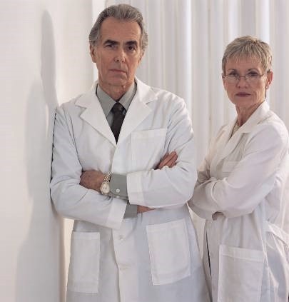 a male and female doctor in white coats - Office and Workplace cleaning
